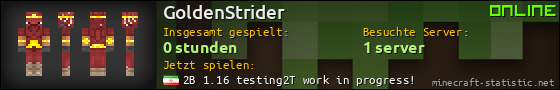 Benutzerleisten 560x90 für GoldenStrider