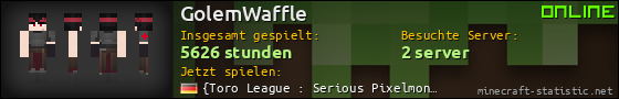 Benutzerleisten 560x90 für GolemWaffle