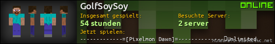 Benutzerleisten 560x90 für GolfSoySoy