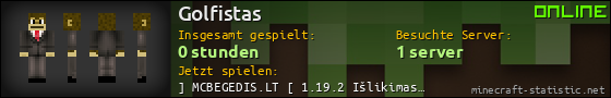 Benutzerleisten 560x90 für Golfistas