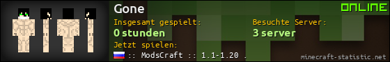 Benutzerleisten 560x90 für Gone