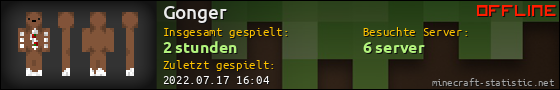 Benutzerleisten 560x90 für Gonger