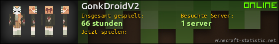 Benutzerleisten 560x90 für GonkDroidV2