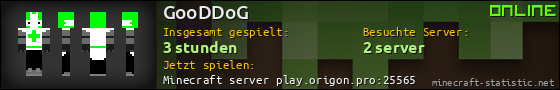 Benutzerleisten 560x90 für GooDDoG