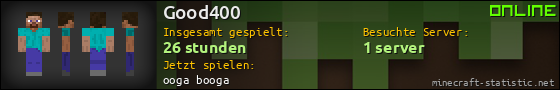 Benutzerleisten 560x90 für Good400