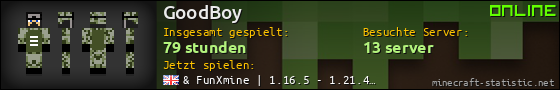 Benutzerleisten 560x90 für GoodBoy