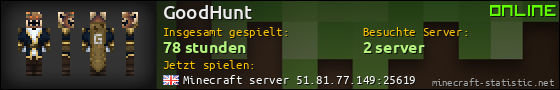Benutzerleisten 560x90 für GoodHunt