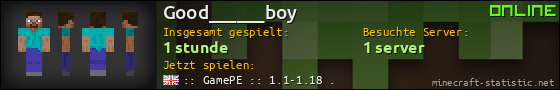 Benutzerleisten 560x90 für Good______boy
