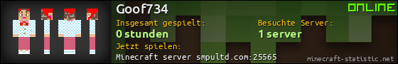 Benutzerleisten 560x90 für Goof734