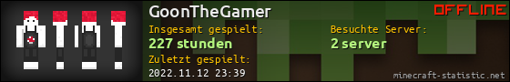 Benutzerleisten 560x90 für GoonTheGamer