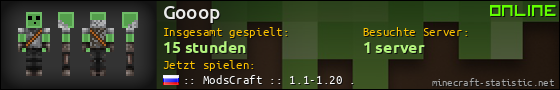 Benutzerleisten 560x90 für Gooop