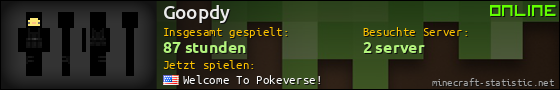 Benutzerleisten 560x90 für Goopdy