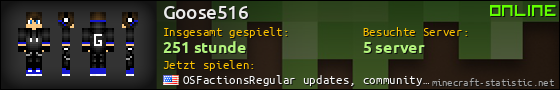 Benutzerleisten 560x90 für Goose516