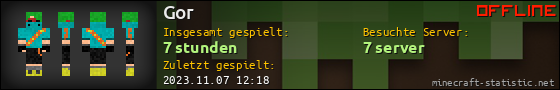 Benutzerleisten 560x90 für Gor