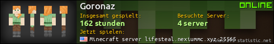 Benutzerleisten 560x90 für Goronaz