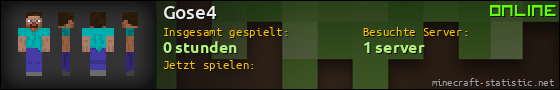 Benutzerleisten 560x90 für Gose4