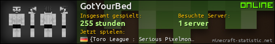 Benutzerleisten 560x90 für GotYourBed