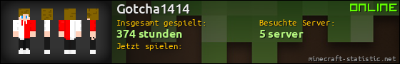 Benutzerleisten 560x90 für Gotcha1414