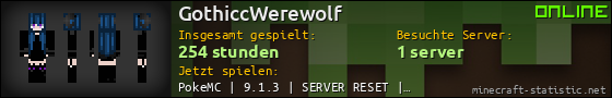 Benutzerleisten 560x90 für GothiccWerewolf