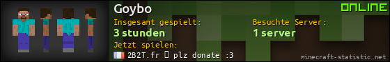 Benutzerleisten 560x90 für Goybo