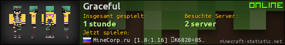Benutzerleisten 560x90 für Graceful