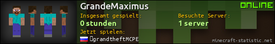 Benutzerleisten 560x90 für GrandeMaximus