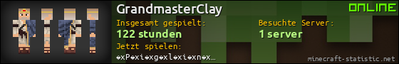 Benutzerleisten 560x90 für GrandmasterClay