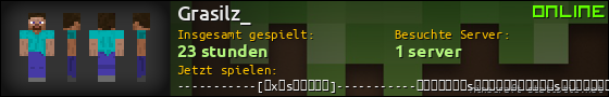 Benutzerleisten 560x90 für Grasilz_