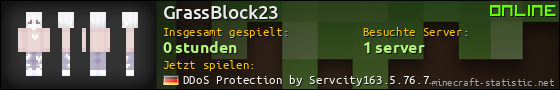 Benutzerleisten 560x90 für GrassBlock23