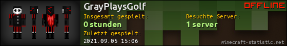 Benutzerleisten 560x90 für GrayPlaysGolf