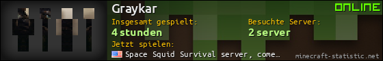 Benutzerleisten 560x90 für Graykar