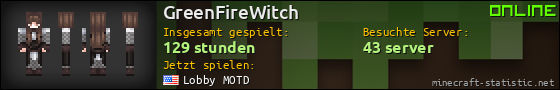 Benutzerleisten 560x90 für GreenFireWitch