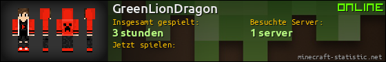 Benutzerleisten 560x90 für GreenLionDragon