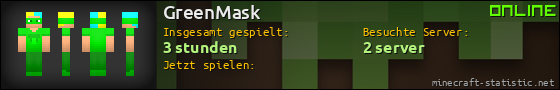 Benutzerleisten 560x90 für GreenMask