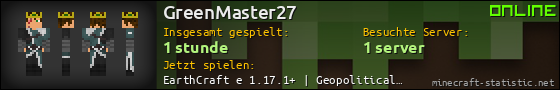 Benutzerleisten 560x90 für GreenMaster27