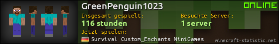 Benutzerleisten 560x90 für GreenPenguin1023