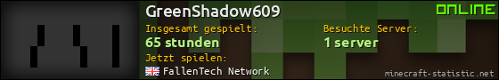 Benutzerleisten 560x90 für GreenShadow609