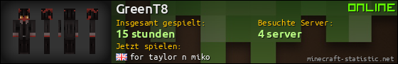 Benutzerleisten 560x90 für GreenT8
