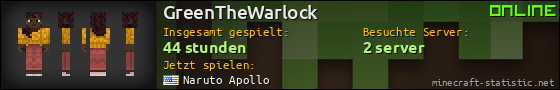 Benutzerleisten 560x90 für GreenTheWarlock