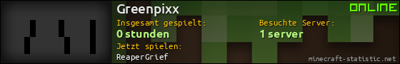 Benutzerleisten 560x90 für Greenpixx