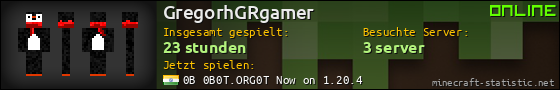 Benutzerleisten 560x90 für GregorhGRgamer