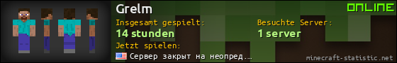 Benutzerleisten 560x90 für Grelm