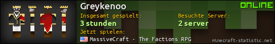 Benutzerleisten 560x90 für Greykenoo