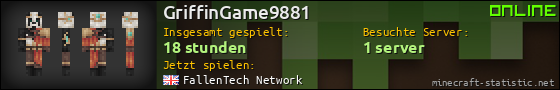 Benutzerleisten 560x90 für GriffinGame9881