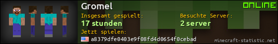 Benutzerleisten 560x90 für Gromel