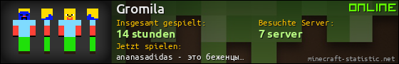 Benutzerleisten 560x90 für Gromila