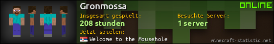 Benutzerleisten 560x90 für Gronmossa