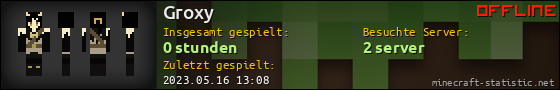 Benutzerleisten 560x90 für Groxy