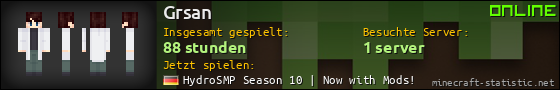 Benutzerleisten 560x90 für Grsan