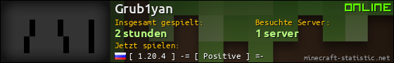 Benutzerleisten 560x90 für Grub1yan